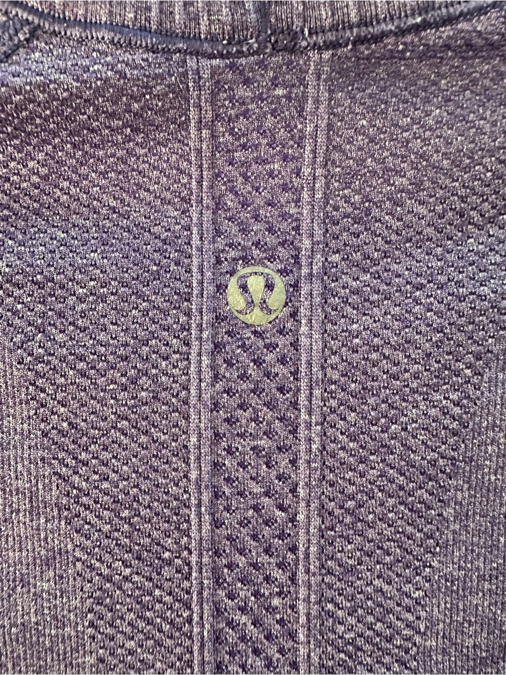 lululemon athletica Short Sleeve Swiftly Purple Heather - Picture 3 of 4